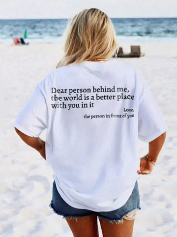 Earl Sweatshirt 'Dear Person Behind Me' Sweatshirt