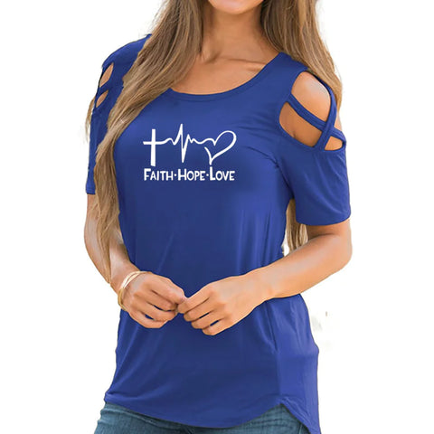 Flattering Plus Size Tops - Faith, Hope, Love Collection