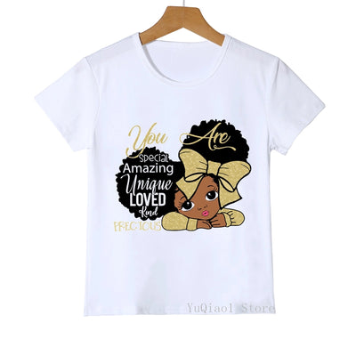 Taylor Swift Children's T-Shirts – White Summer Top for Kids