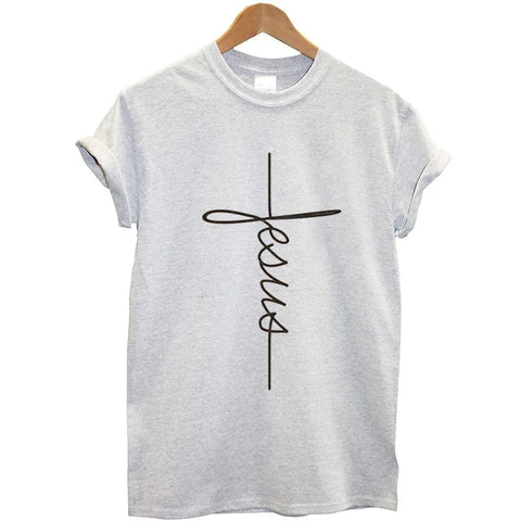 Best Women's T-Shirt Brands – Christian Cross Print Tops for Women