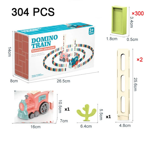 Domino Train Board Game for Kids - Automatic Fun and Excitement