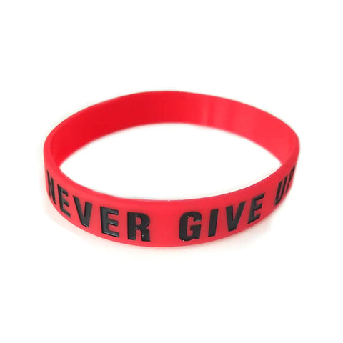 Silicone Motivational Bracelets