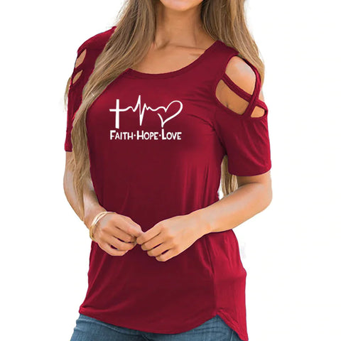 Flattering Plus Size Tops - Faith, Hope, Love Collection